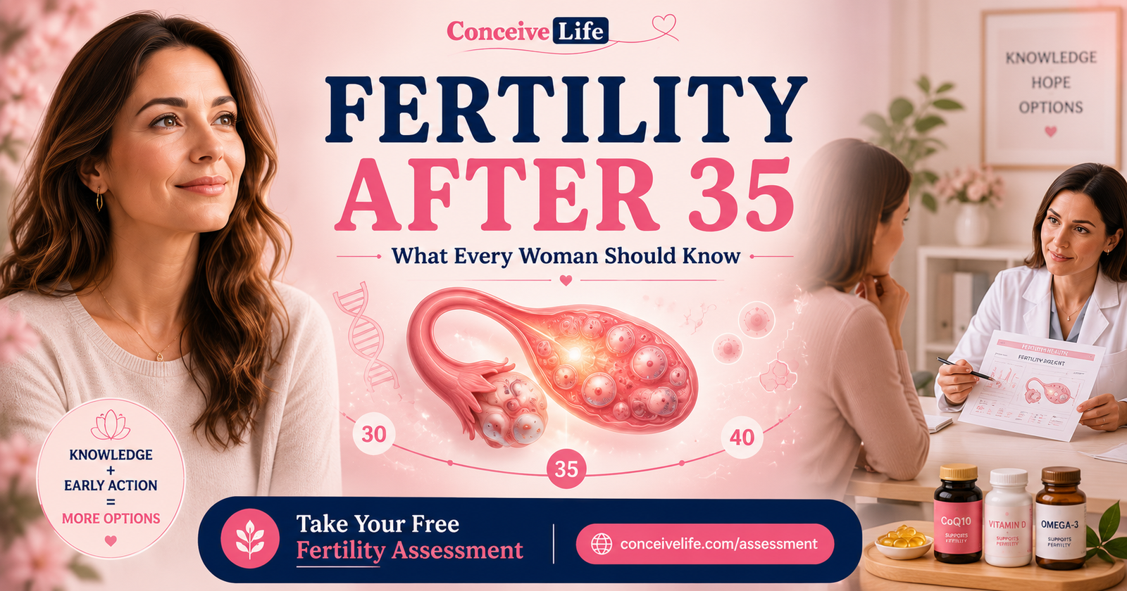  Fertility After 35 — What Actually Changes and What You Can Do About It